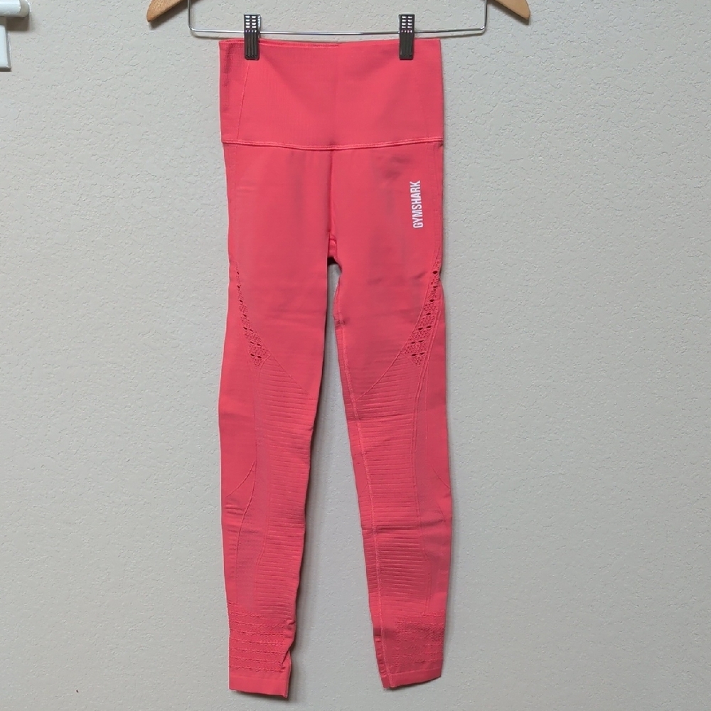 Gymshark Coral Kids Leggings